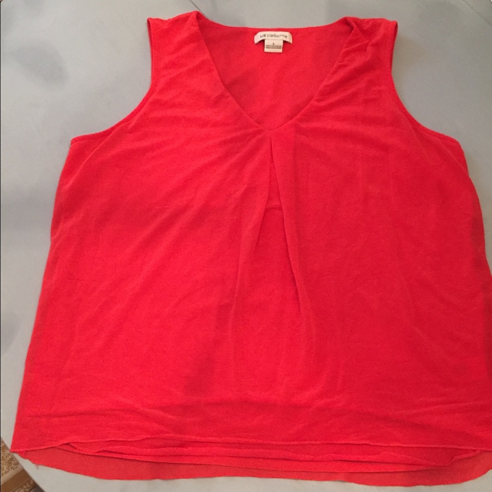 Liz Claiborne twist top size large